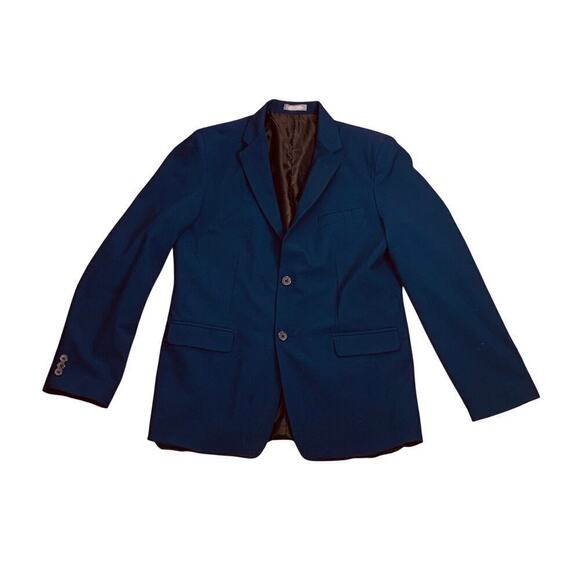 Van Heusen Flex Navy Sport Coat - Size 38R - Picture 4 of 7